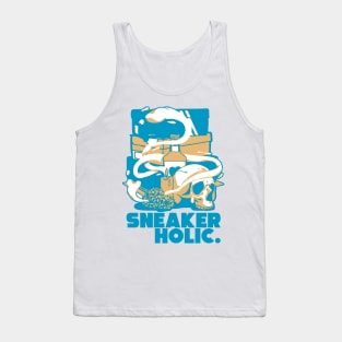 Sneaker Holic Aquatone Retro Sneakers Tank Top